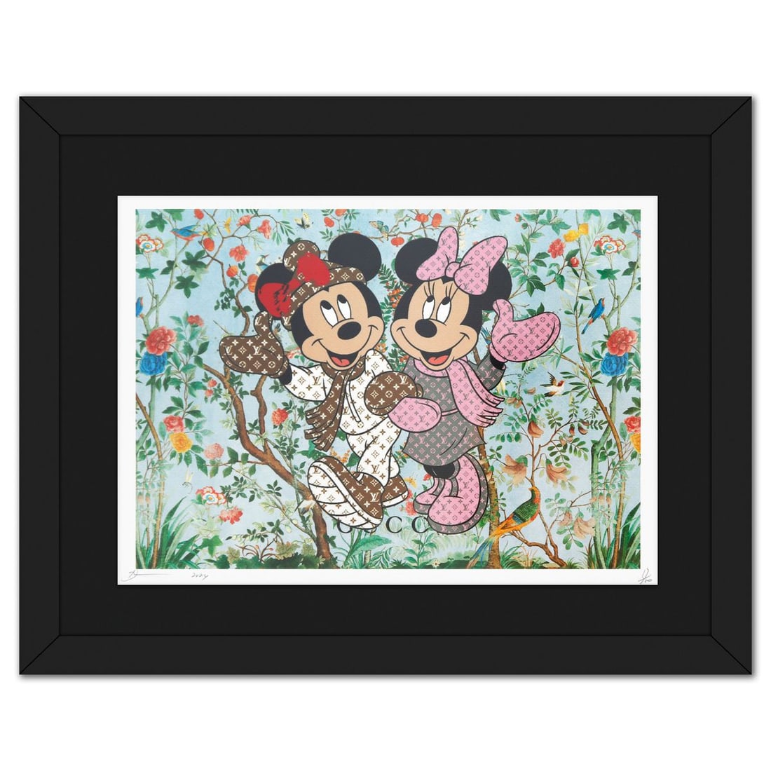 Death NYC- Fine art Print: Artist: Death NYC. Medium: Fine art Print. Size: 12" x 18". Measures approx. 19" x 24" (framed). Signature: Hand signed and numbered. Certificate of Authenticity: Is included. Reference#: 49190.