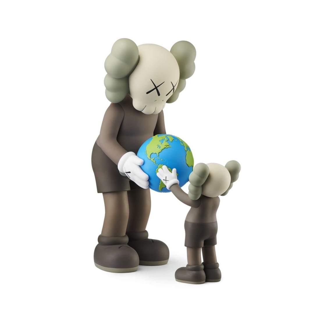 Kaws- Vinyl Figure "The Promise (Brown)" (1 of 4)