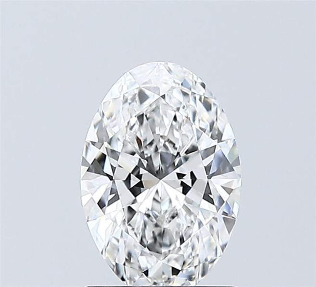 Lab Grown 2.07 ct, Color E/VVS2 IGI Graded Diamond: Lab/Natural Diamond: Lab Carat Weight: 2.07 Color Grade: E Clarity Grade: VVS2 Model: Oval Fluorescence: N Polish: EXCELLENT Symmetry: EXCELLENT Depth: 62 Table: 61 Size: 10.54-7.16-4.44 Certificate N