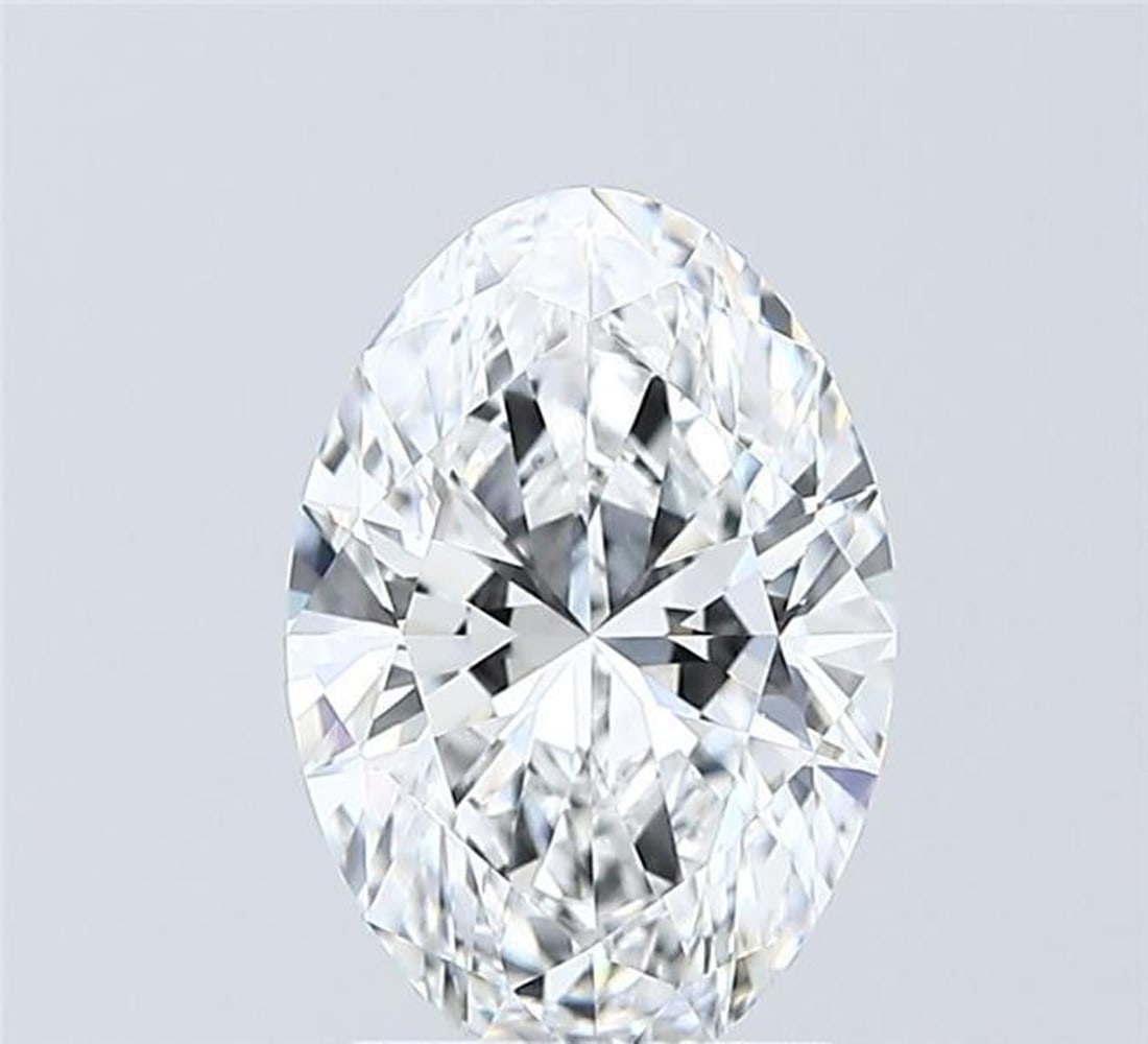 Lab Grown 1.59 ct, Color D/VVS2 IGI Graded Diamond: Lab/Natural Diamond: Lab Carat Weight: 1.59 Color Grade: D Clarity Grade: VVS2 Model: Oval Fluorescence: N Polish: EXCELLENT Symmetry: EXCELLENT Depth: 61.1 Table: 62 Size: 9.78-6.65-4.06 Certificate 