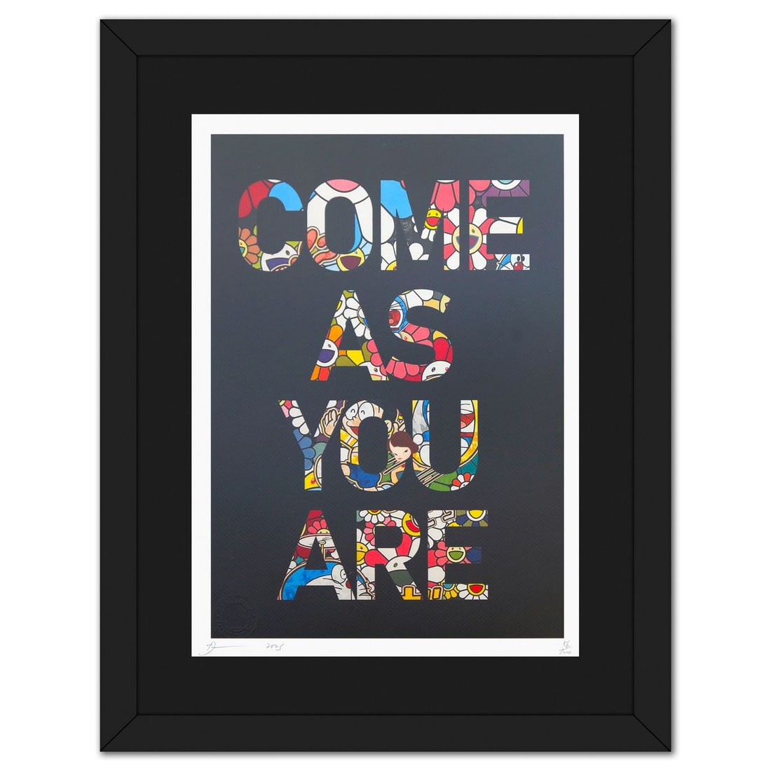 Death NYC- Fine art Print: Artist: Death NYC. Medium: Fine art Print. Size: 18" x 12". Measures approx. 24" x 19" (framed). Signature: Hand signed and numbered. Certificate of Authenticity: Is included. Reference#: 49218.