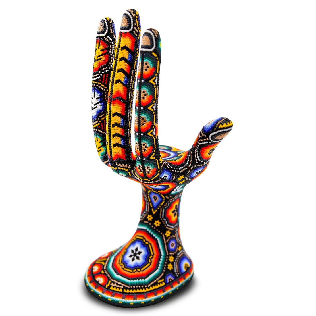 CHROMA aka Rick Wolfryd- Original Mixed Media Sculpture "Magic Hands series mini" (1 of 4)
