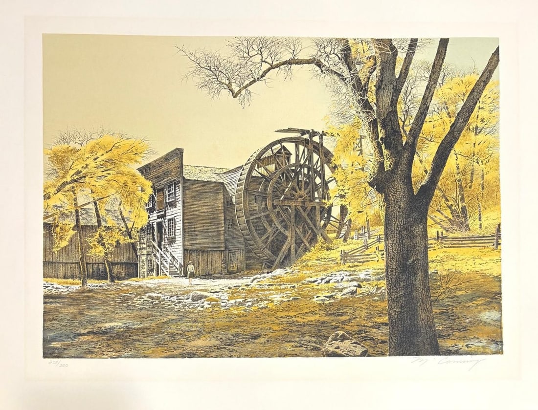 Merv Corning- Lithograph on paper: Artist: Merv Corning. Medium: Lithograph on paper. Size: 20" x 26". Signature: Signed and numbered. Reference#: 85750.