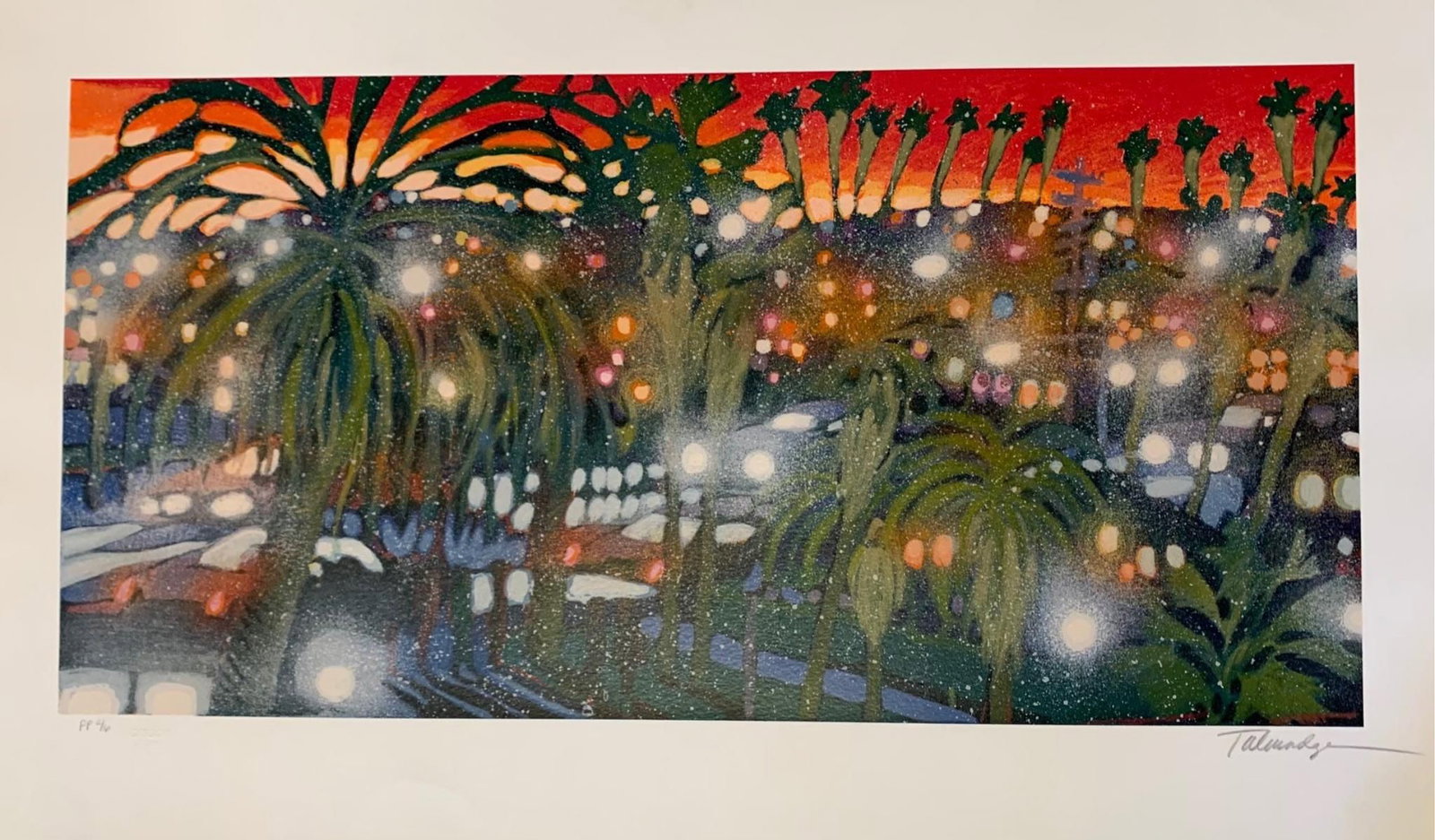 Janes Talmadge- Serigraph on paper: Artist: Janes Talmadge. Medium: Serigraph on paper. Size: 24" x 36". Signature: Signed and numbered. Reference#: 61393.