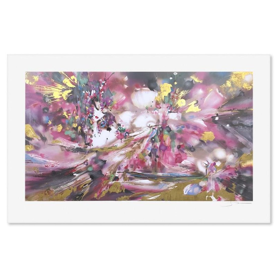 Suzanne Marie, "Passengers" Limited Edition Printer's Proof Serigraph, Numbered and Hand Signed with: Passengers is a limited edition printer's proof serigraph on paper by Suzanne Marie, numbered and hand signed by the artist. Includes Letter of Authenticity. Measures approx. 22.5" x 35" (border), 17"