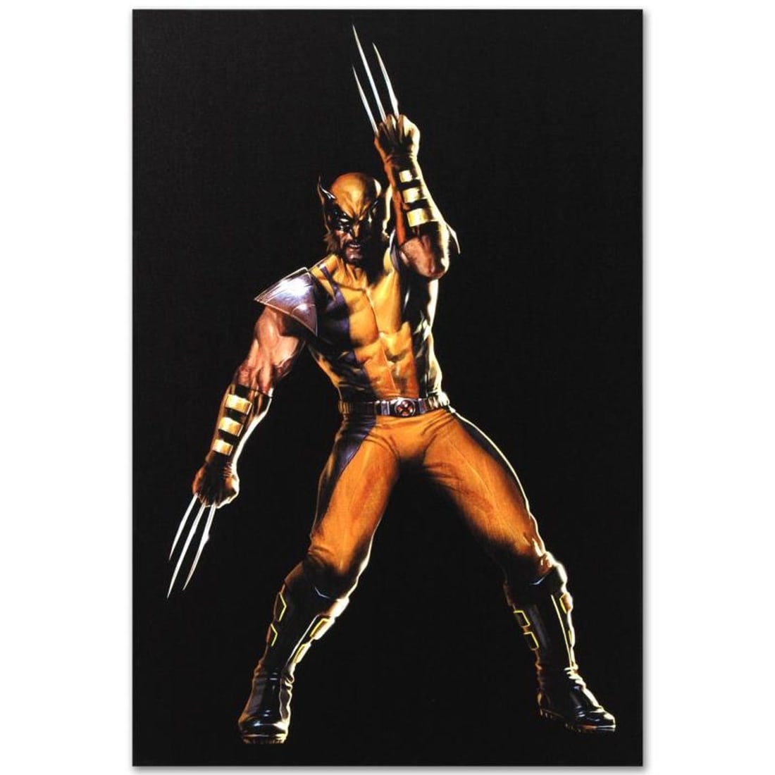 Marvel Comics "Secret War #2" Numbered Limited Edition Giclee on Canvas by Gabriele Dell'Otto with: A piece of comic book history, this limited edition, from original art by Gabriele Dell'Otto, depicts heroic wild man Wolverine. In 1998 Dell'Otto started collaborating with the European division of M
