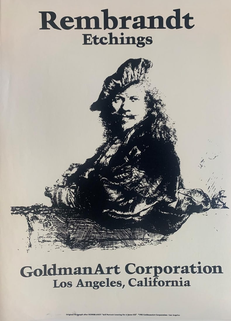 Rembrandt- Offset lithograph on paper (1 of 1)