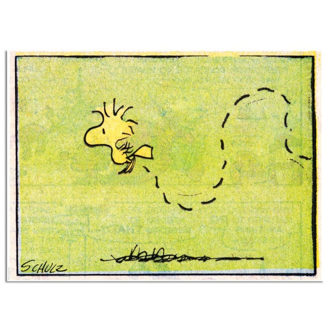 Peanuts, "Flight" Hand Numbered Limited Edition Fine Art Print with Certificate of Authenticity.: A vibrant and striking edition portraying the simple yet emotive art of Charles. M. Schulz, creator of PEANUTS . You'll love the color, it really POPS in person! It looks incredible on the wall and wi