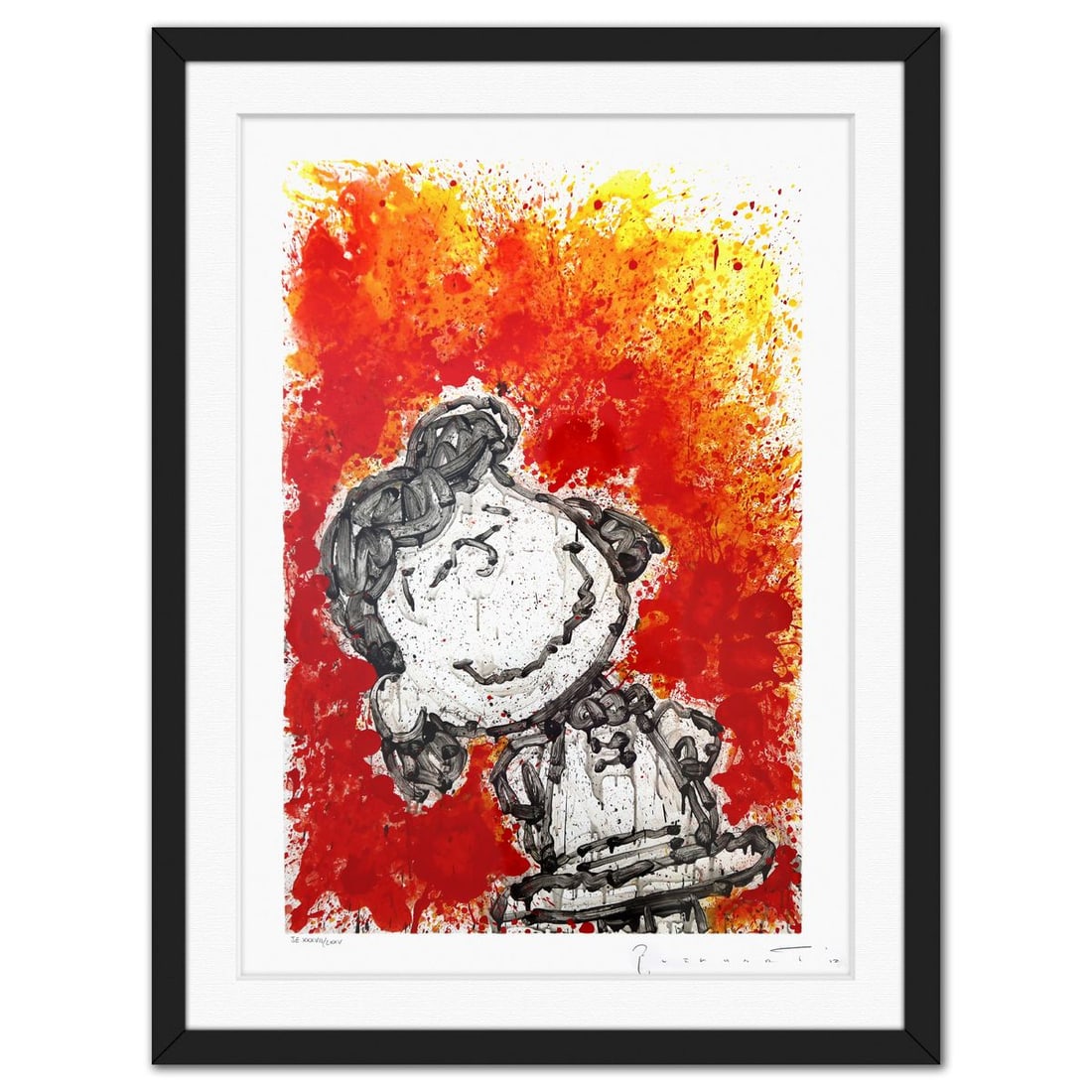 Tom Everhart- Giclee on paper "Homie Dreams Suite- Girlfriend Dreams" (1 of 3)