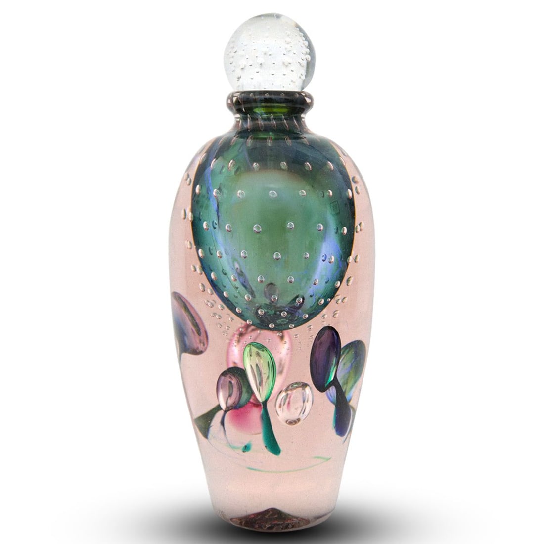 Jean-Claude Novaro- Handmade Glass: Artist: Jean-Claude Novaro. Medium: Handmade Glass. Size: 11" x 5". Signature: Signed and Dated. Reference#: 74449.