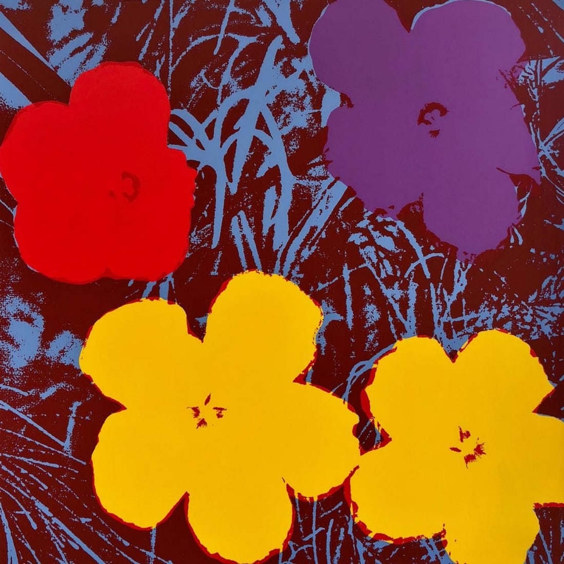 Andy Warhol- Silk Screen "Flowers 11.71" (1 of 1)