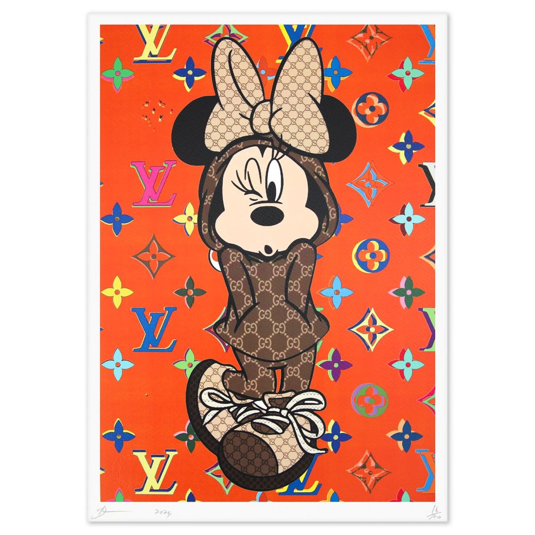 Death NYC- Fine art Print: Artist: Death NYC. Medium: Fine art Print. Size: 18" x 12". Signature: Hand signed and numbered. Certificate of Authenticity: Is included. Reference#: 49366.