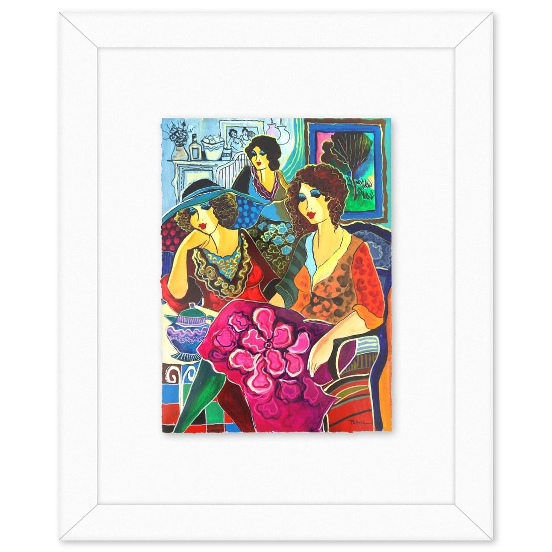 Patricia Govezensky- Original Watercolor "Coded Emotions" (1 of 2)