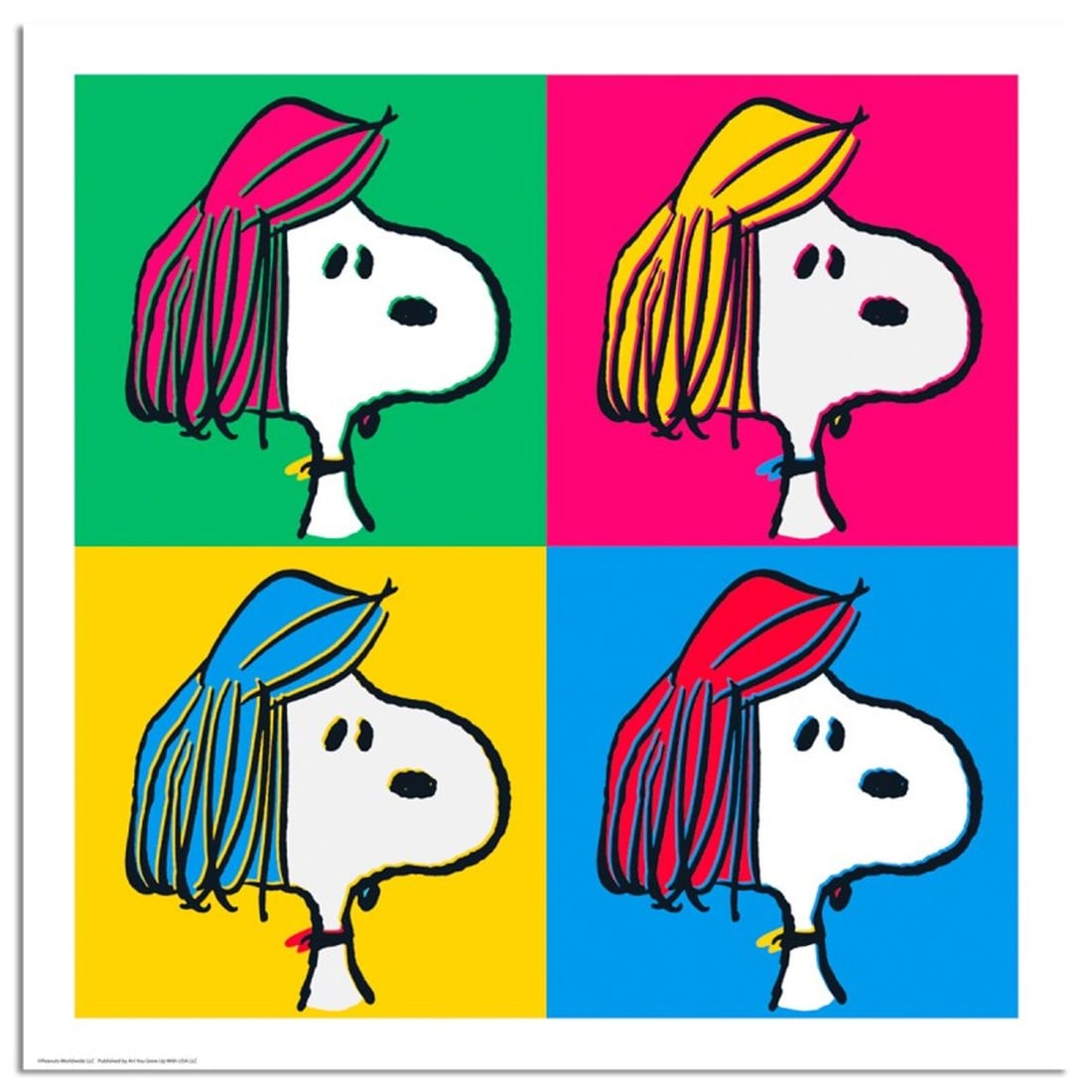 Peanuts, "Do Over" Hand Numbered Canvas Limited Edition Fine Art Print with Certificate of: A vibrant and striking edition portraying the simple yet emotive art of Charles. M. Schulz, creator of PEANUTS . You'll love the color, it really POPS in person! It looks incredible on the wall and
