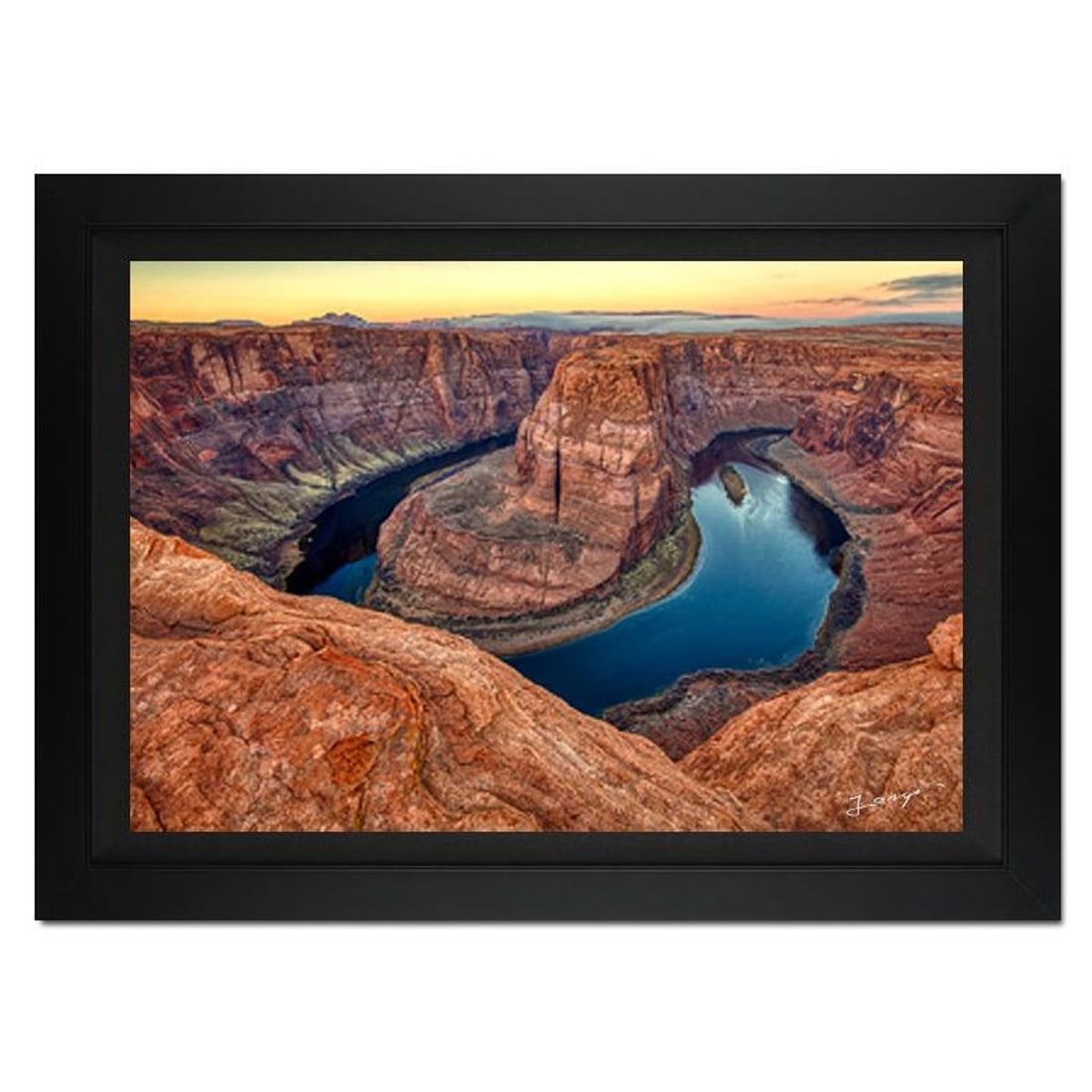 Jongas, "Circle Of Life" Framed Limited Edition Photograph on Canvas, Numbered and Hand Signed with: Circle Of Life is a limited edition giclee on canvas by photographer Jongas, numbered and hand signed by the artist. The piece comes custom framed and includes Letter of Authenticity. Measures