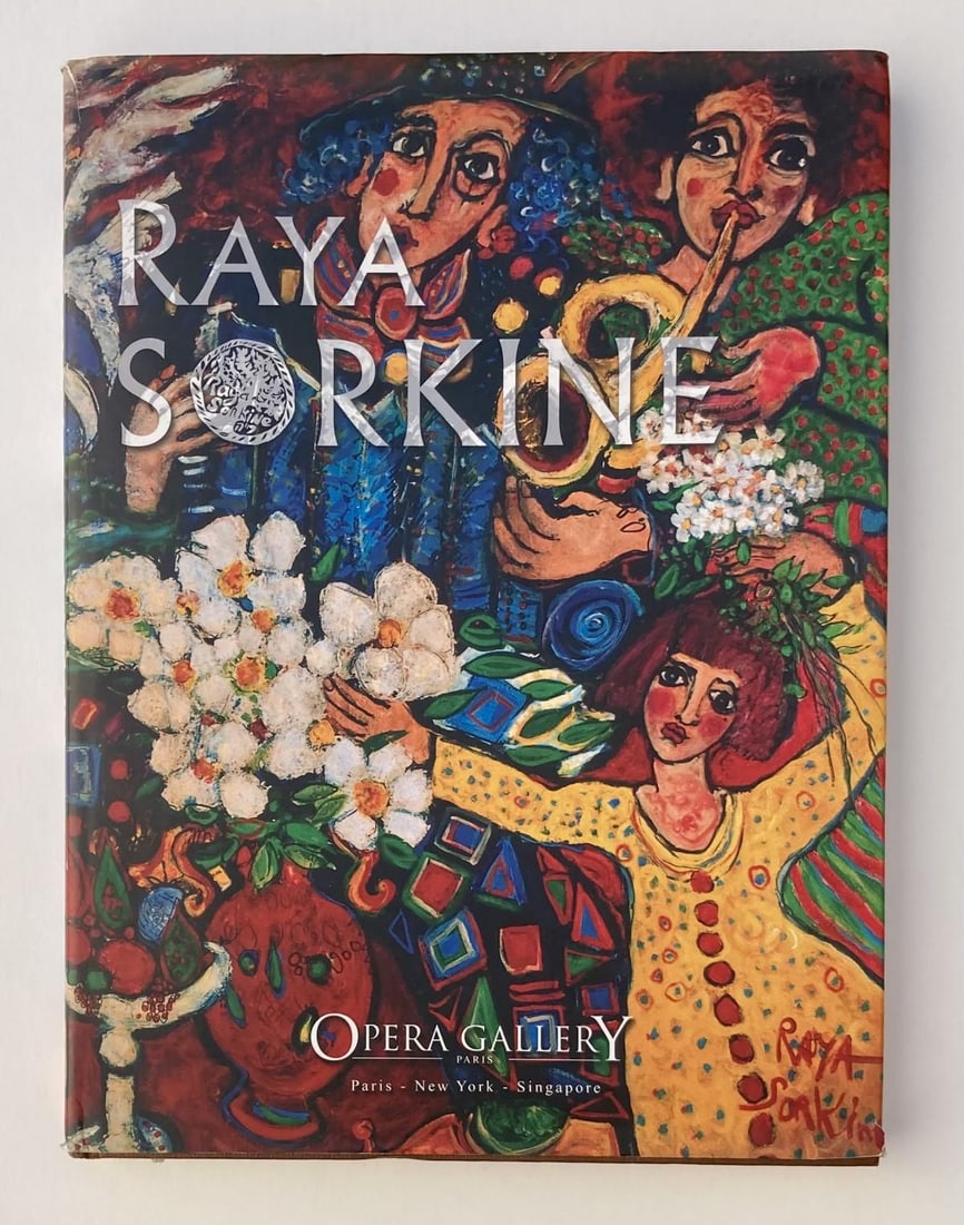 Raya Sorkine- Hardcover Art Book: Artist: Raya Sorkine. Medium: Hardcover Art Book. Size: 9" x 12". Signature: Signed. Additional: This book has a full marker drawing done by the artist. Reference#: 34480.