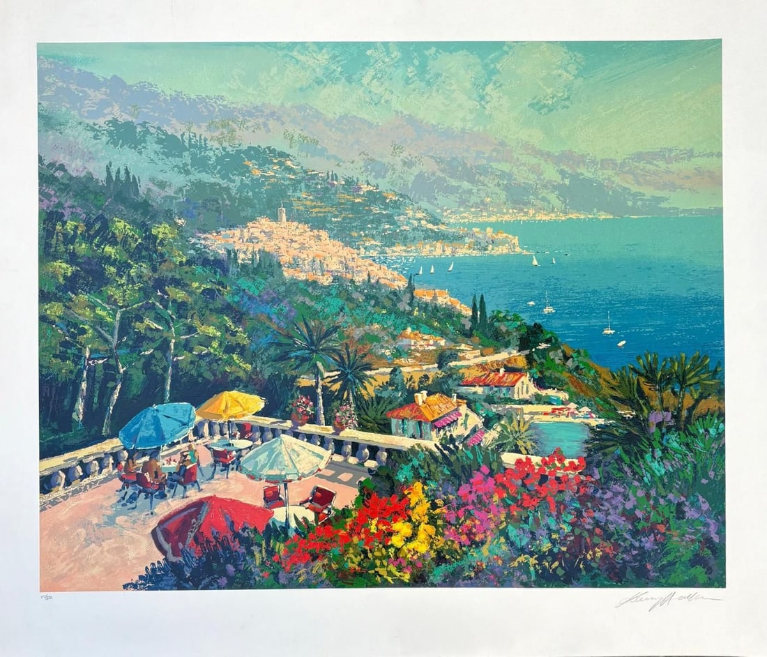 Kerry Hallam- Serigraph on paper: Artist: Kerry Hallam. Medium: Serigraph on paper. Size: 30" x 40". Signature: Hand Signed and numbered. Reference#: 80731.
