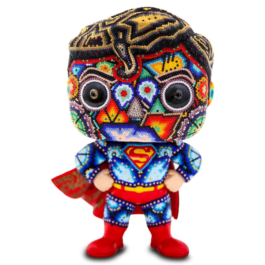 CHROMA aka Rick Wolfryd- Original Mixed Media Sculpture "Super" (1 of 5)