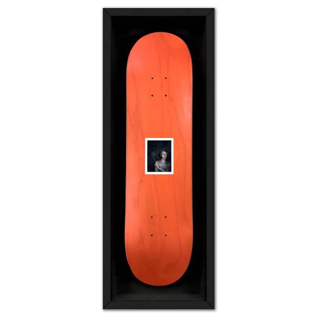 Andy Warhol (1928-1987), "Self-Portrait (Orange)" Framed One-of-a-Kind Unique Edition Skateboard, (1 of 3)