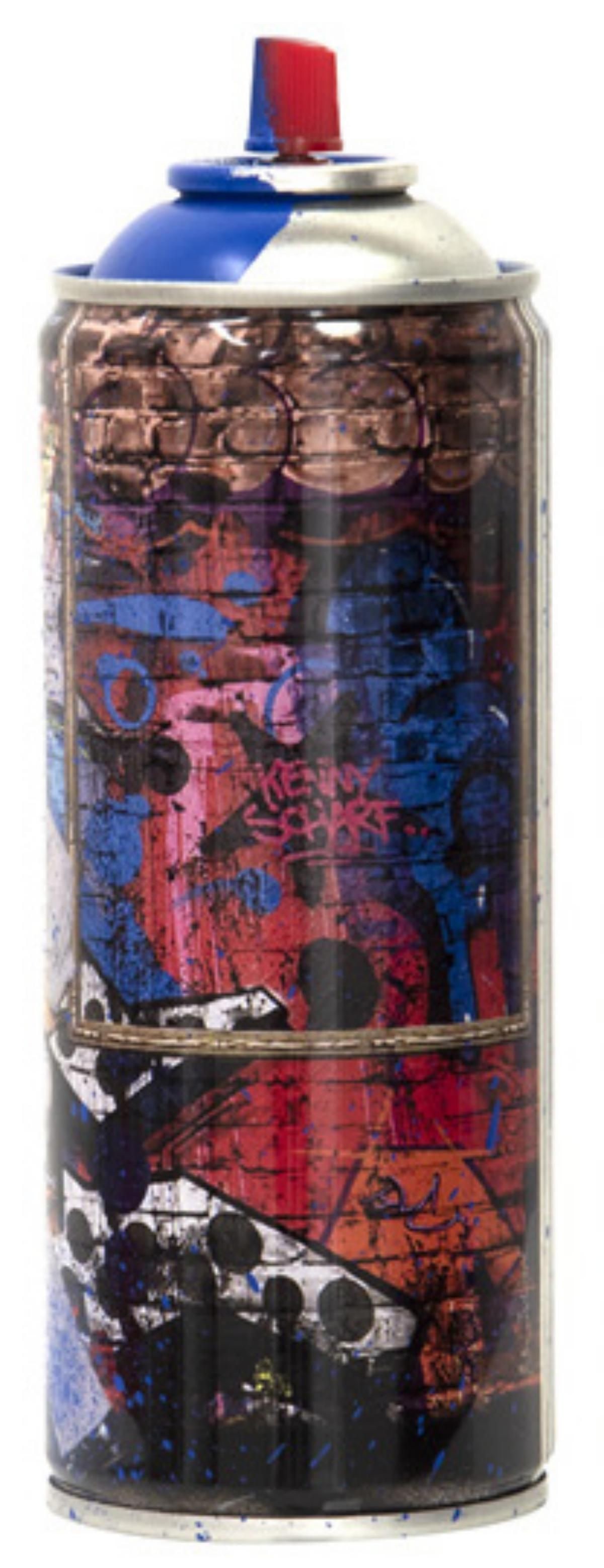 Mr. Brainwash- SPRAY CAN "WALL FRAME, 2020": Artist: Mr. Brainwash. Medium: SPRAY CAN. Title: WALL FRAME, 2020. Size: 7.5" x 2.5". Signature: Numbered and dated. Additional: Cans Include Case. Reference#: 14416.