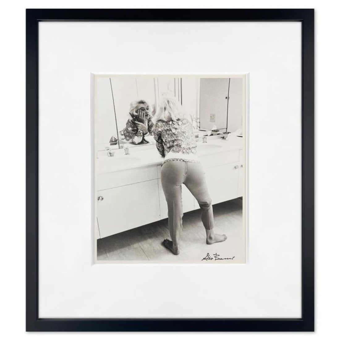 George Barris (1922-2016), "Marilyn Monroe: The Last Shoot" Framed Photograph Printed from the: Marilyn Monroe: The Last Shoot is a photograph printed from the original negative taken by George Barris (1922-2016). This photo is part of a series entitled "The Last Photos" which were taken in