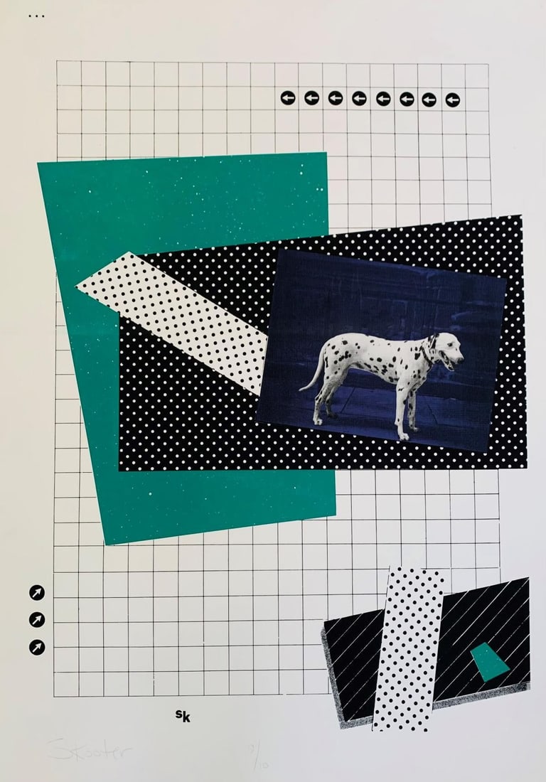 Skooter- Serigraph paper (1 of 2)