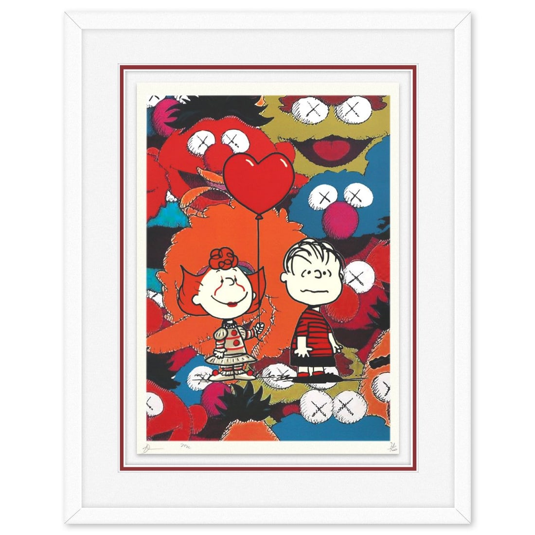 Death NYC- Fine Art Print: Artist: Death NYC. Medium: Fine Art Print. Size: 17.5" x 12.5". Measures approx. 24" x 19" (framed). Signature: Hand Signed by the artist. Certificate of Authenticity: Is included. Reference#: 56132.