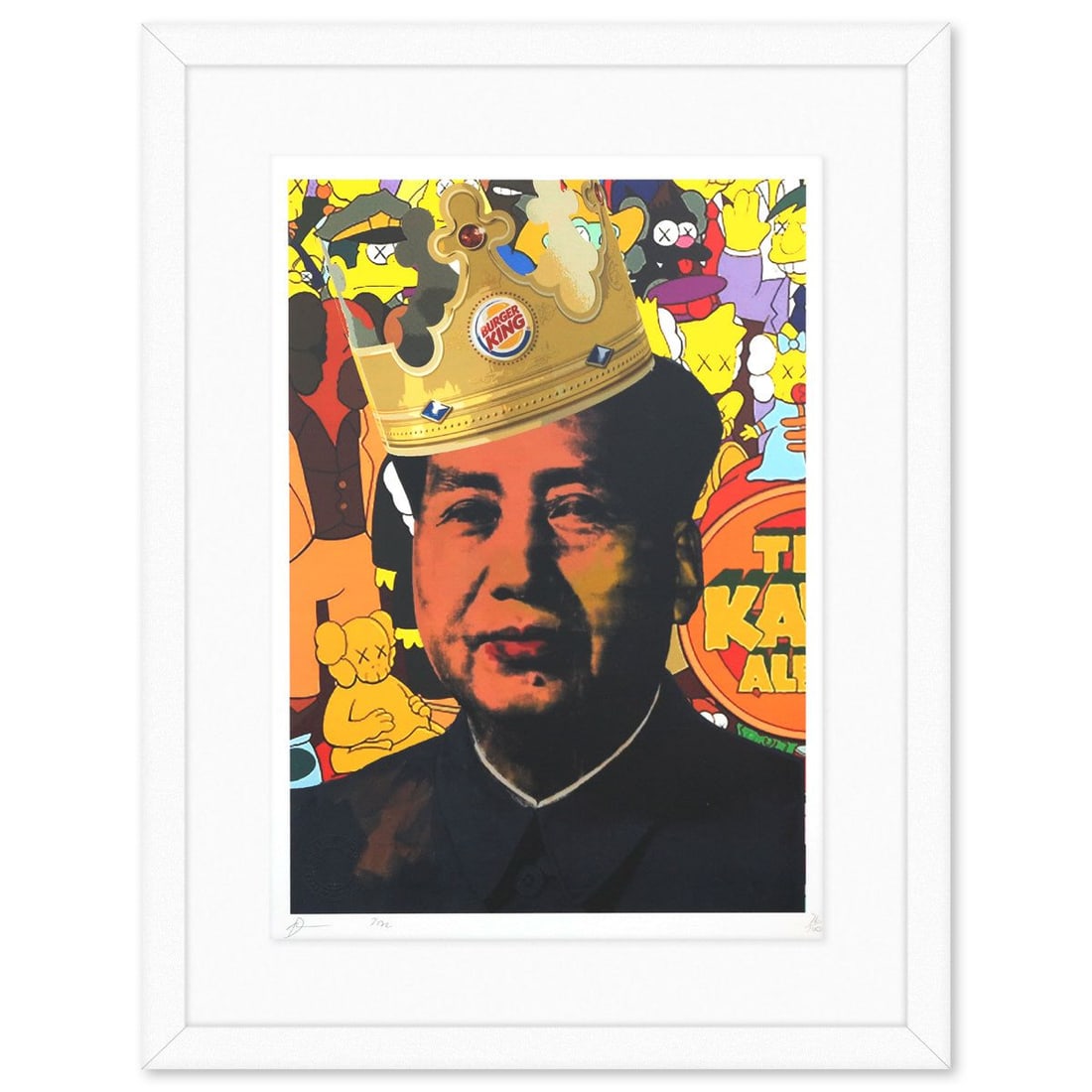 Death NYC- Fine art Print: Artist: Death NYC. Medium: Fine art Print. Size: 17" x 12". Measures approx. 23" x 18" (framed). Signature: Hand signed and numbered. Certificate of Authenticity: Is included. Additional: Paper: Fine 