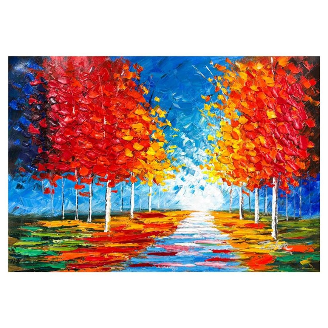 Zahra, Original Acrylic Painting on Canvas, Hand Signed with Letter of Authenticity.: This is an original acrylic painting on canvas by Zahra, hand signed by the artist. Includes Letter of Authenticity. Measures approx. 20" x 24" (image).