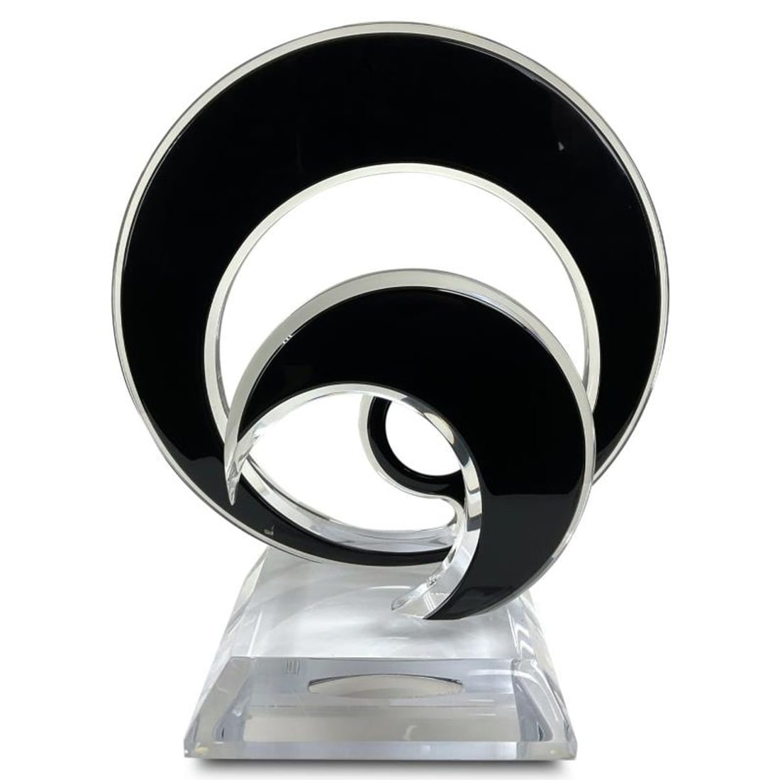 Shlomi Haziza, Acrylic Sculpture, Hand Signed with Letter of Authenticity.: This is an acrylic sculpture by Shlomi Haziza, hand signed by the artist. Includes Letter of Authenticity. Measures approx. 16" x 17.5" x 10". There are minor scratches to the piece.