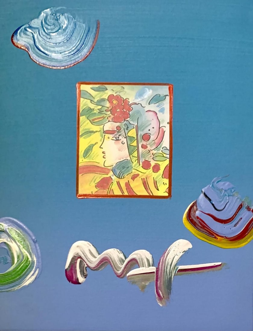 Peter Max- Mixed Media on paper (1 of 3)