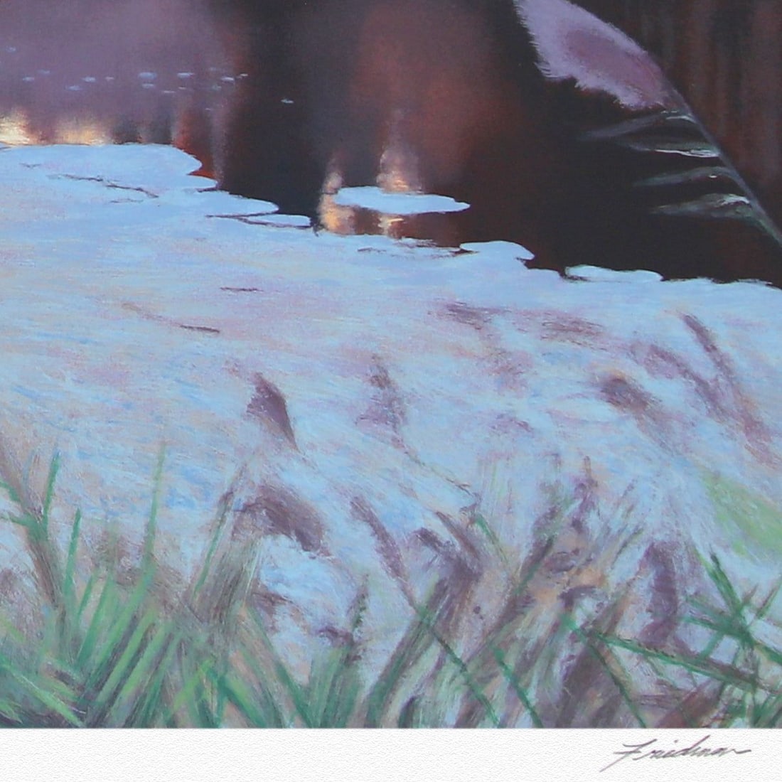 Jon Friedman- Serigraph "Setting Sun l" - 2