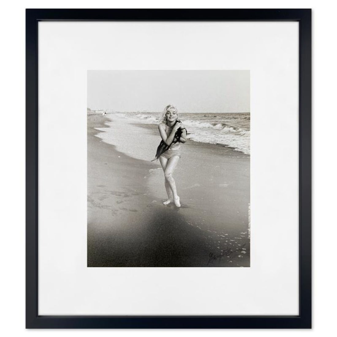 George Barris (1922-2016), "Marilyn Monroe: The Last Shoot" Framed Photograph Printed from the: Marilyn Monroe: The Last Shoot is a photograph printed from the original negative taken by George Barris (1922-2016). This photo is part of a series entitled "The Last Photos" which were taken in 1962
