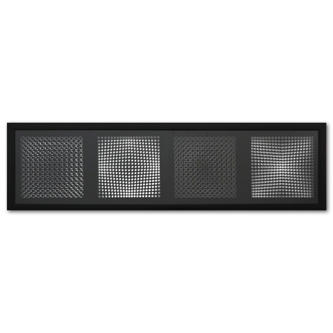 Victor Vasarely (1908-1997)- Mixed Media "Serie Cinetique: Trois Dimensions de l'Optique" (1 of 3)