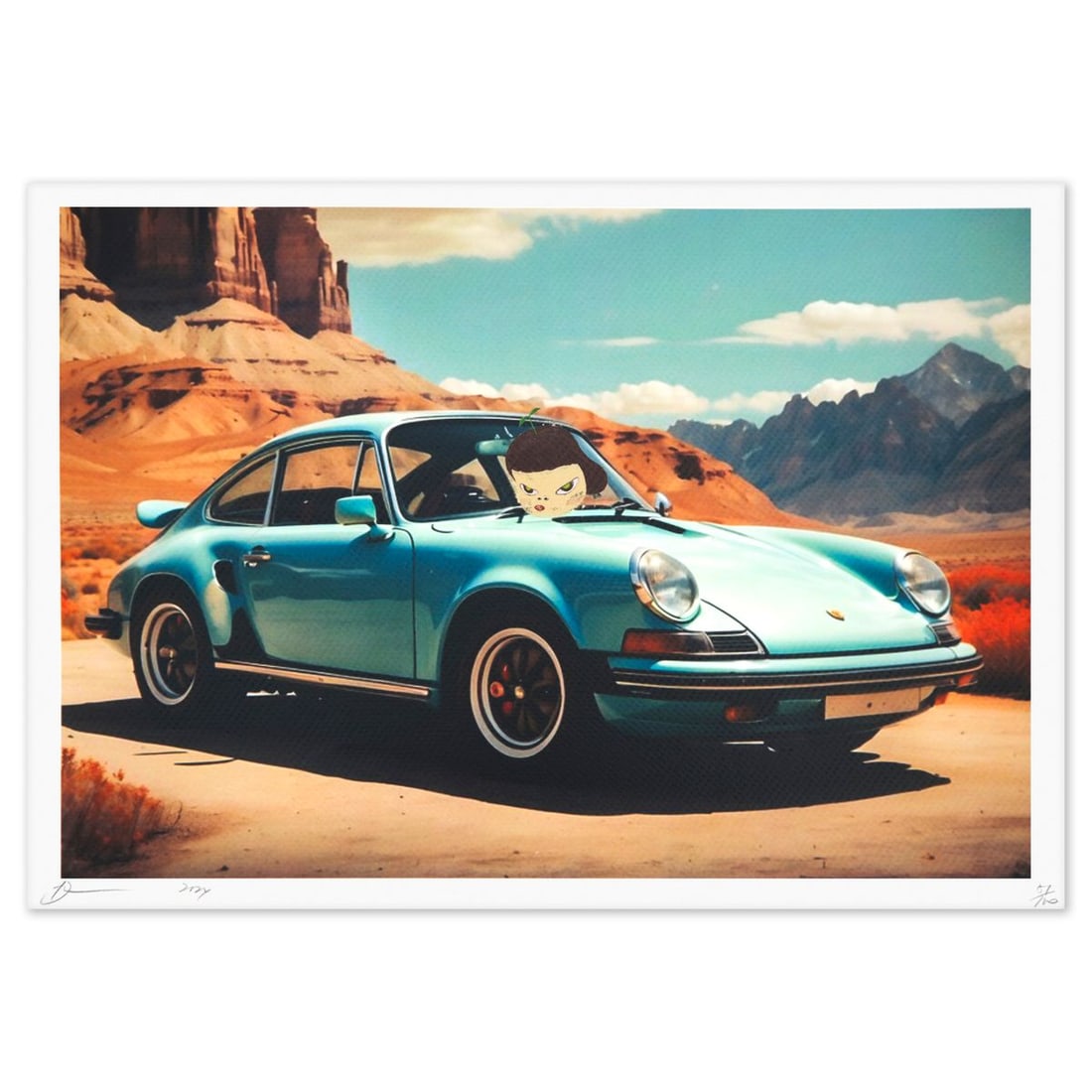 Death NYC- Fine art Print: Artist: Death NYC. Medium: Fine art Print. Size: 12" x 18". Signature: Hand signed and numbered. Certificate of Authenticity: Is included. Reference#: 36724.