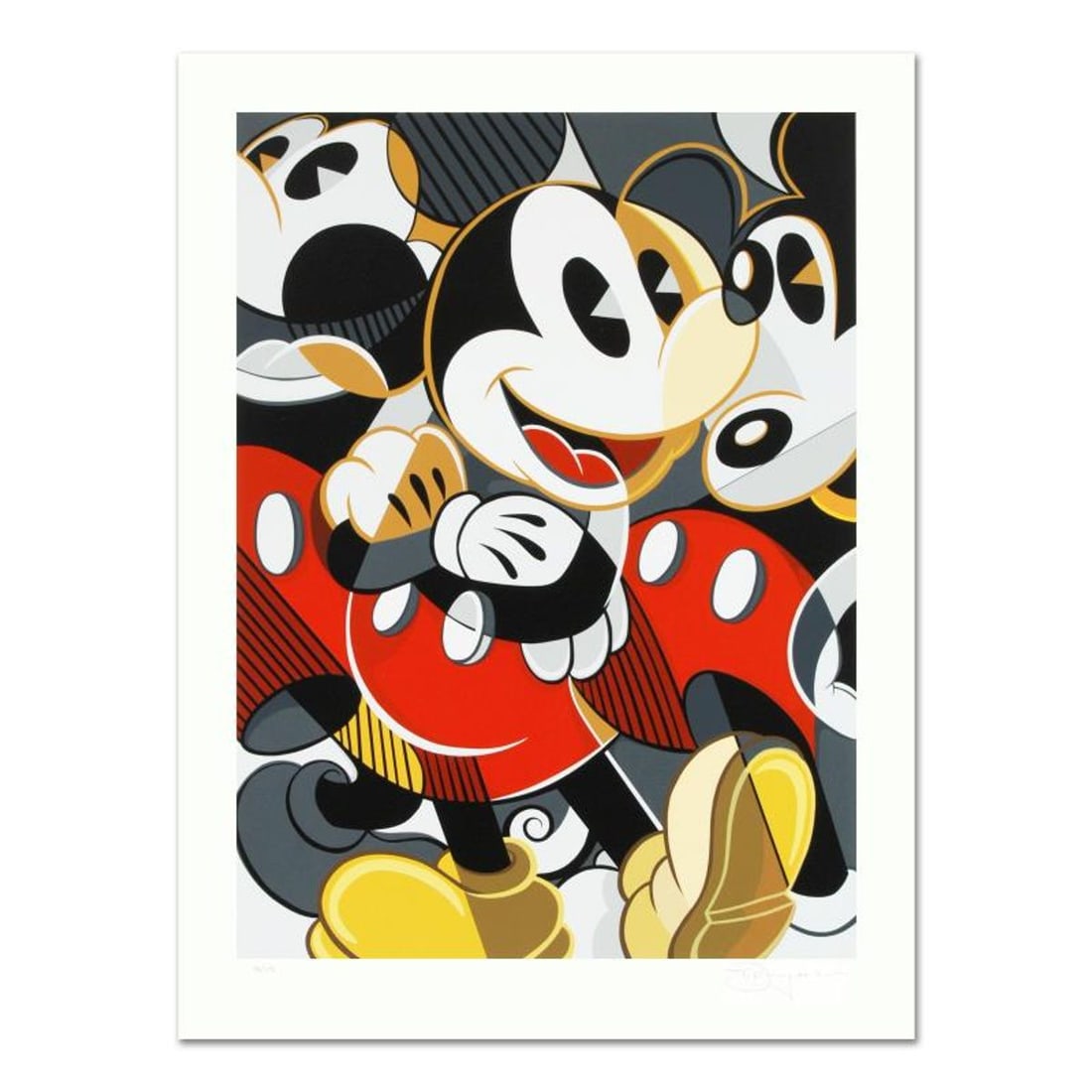 Tim Rogerson, "Mousing Around #3" from a Sold-Out Limited Edition Serigraph from Disney Fine Art,: Mousing Around #3 is from a sold-out limited edition serigraph on on paper by Tim Rogerson, numbered and hand signed by the artist. This piece is licensed by Disney Fine Art. Includes Letter of Authen