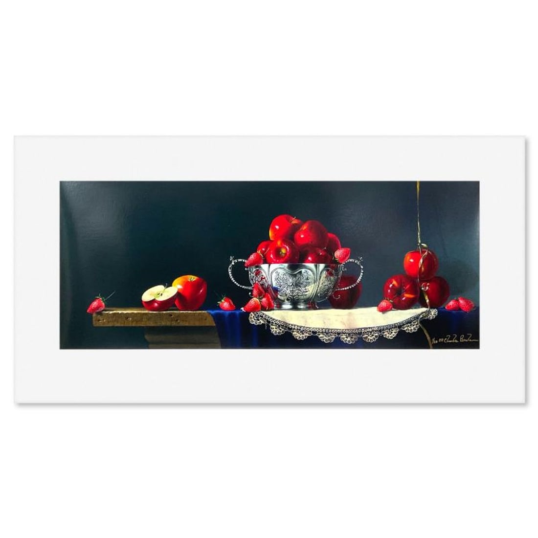 Charles Becker, "Celebration" Limited Edition Printer's Proof, Numbered 1/20 and Hand Signed with: Celebration is a limited edition printer's proof on paper by Charles Becker, numbered 1/20 and hand signed by the artist. Includes Letter of Authenticity. Measures approx. 14.5" x 27" (border), 9" x 2