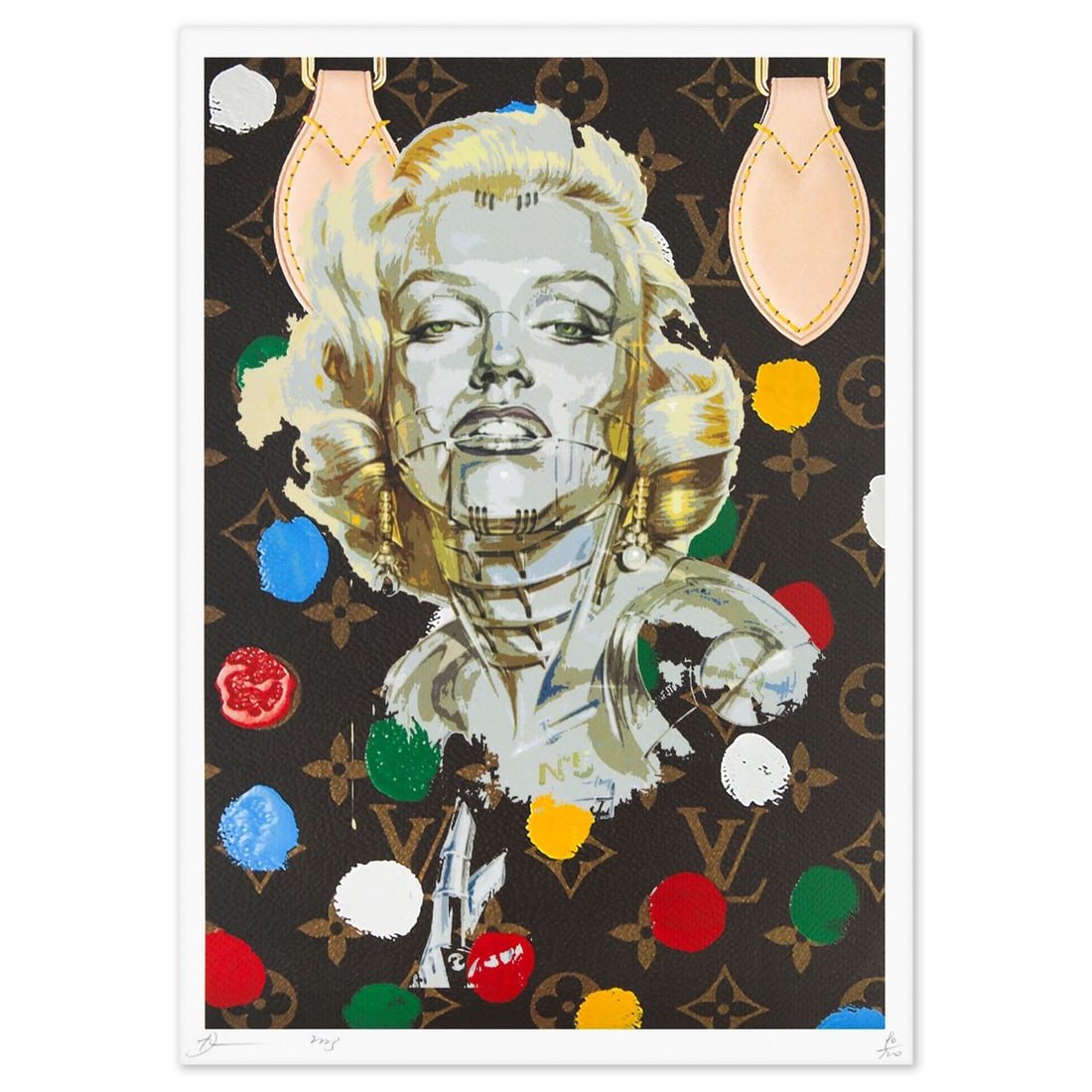 Death NYC- Fine art Print: Artist: Death NYC. Medium: Fine art Print. Size: 18" x 12". Signature: Hand signed and numbered. Certificate of Authenticity: Is included.