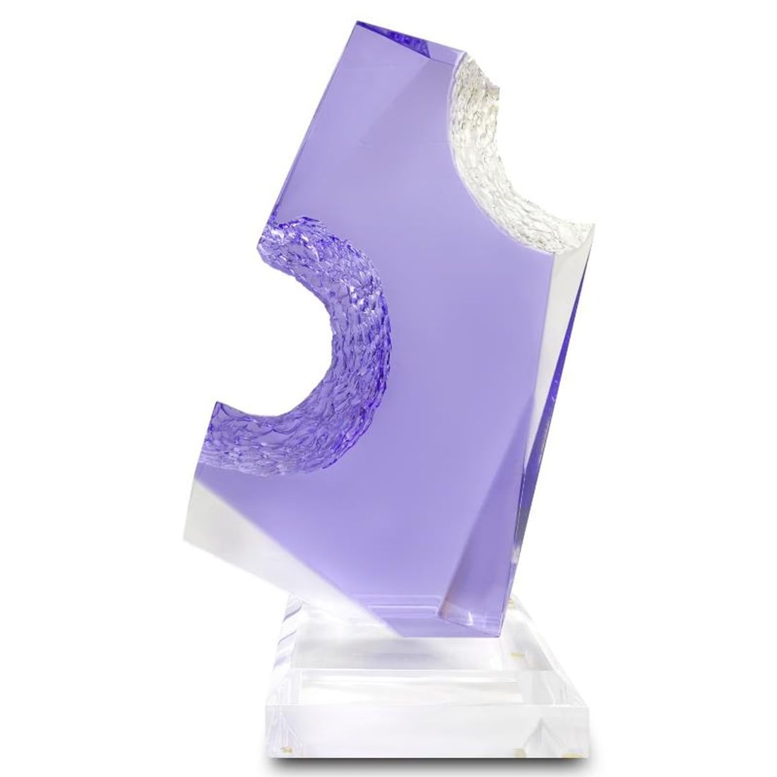 Shlomi Haziza, Acrylic Sculpture, Hand Signed with Letter of Authenticity.: This is an acrylic sculpture by Shlomi Haziza, hand signed by the artist. Includes Letter of Authenticity. Measures approx. 19" x 13" 7". There are minor scuffs and scratches on the piece.