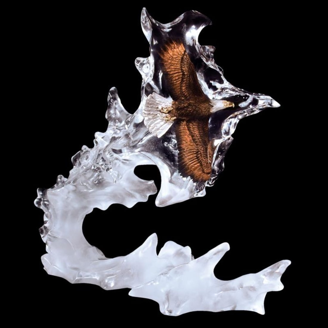 Kitty Cantrell, "Spirit Flight" Limited Edition Mixed Media Lucite Sculpture with COA.: Spirit Flight is a limited edition mixed media lucite sculpture by Kitty Cantrell. Engraved with the artists signature and number, this piece comes with a certificate of authenticity. Measures approxi