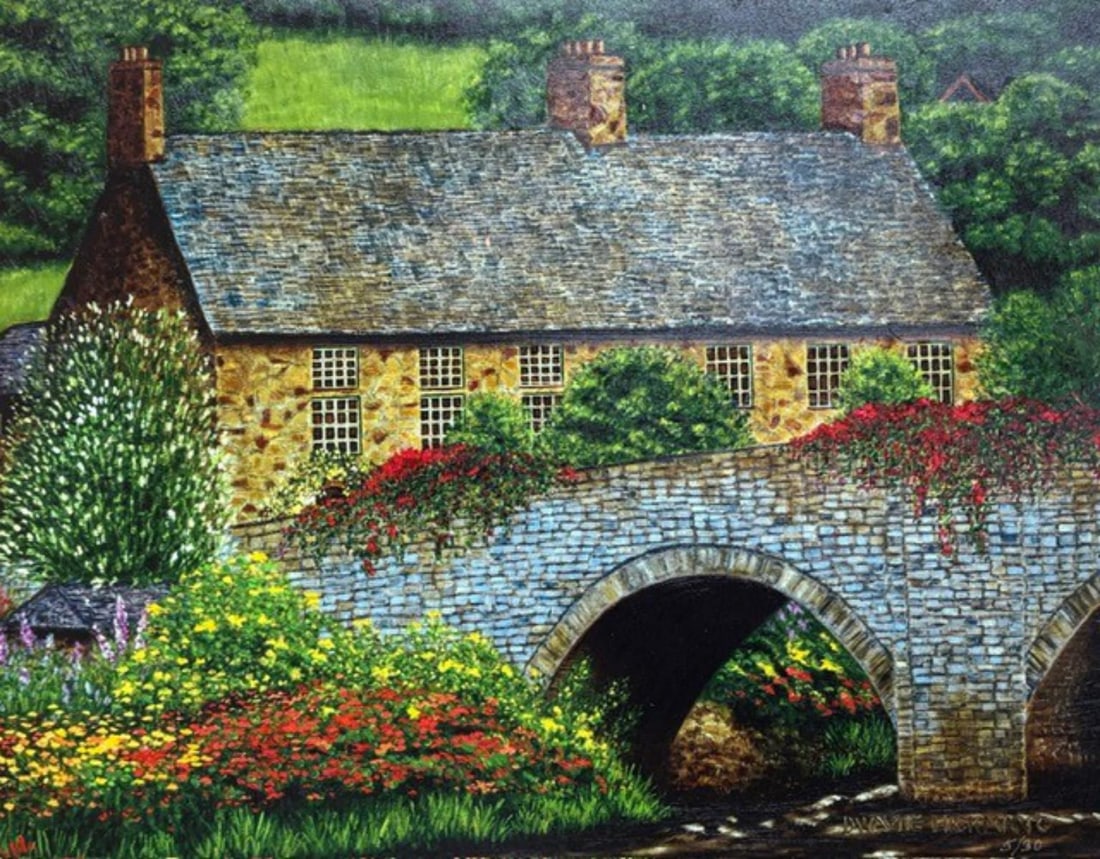 Dwayne Heckman- Giclee on canvas: Artist: Dwayne Heckman. Medium: Giclee on canvas. Size: 24" x 30". Signature: Hand Signed and numbered. Reference#: 27900.