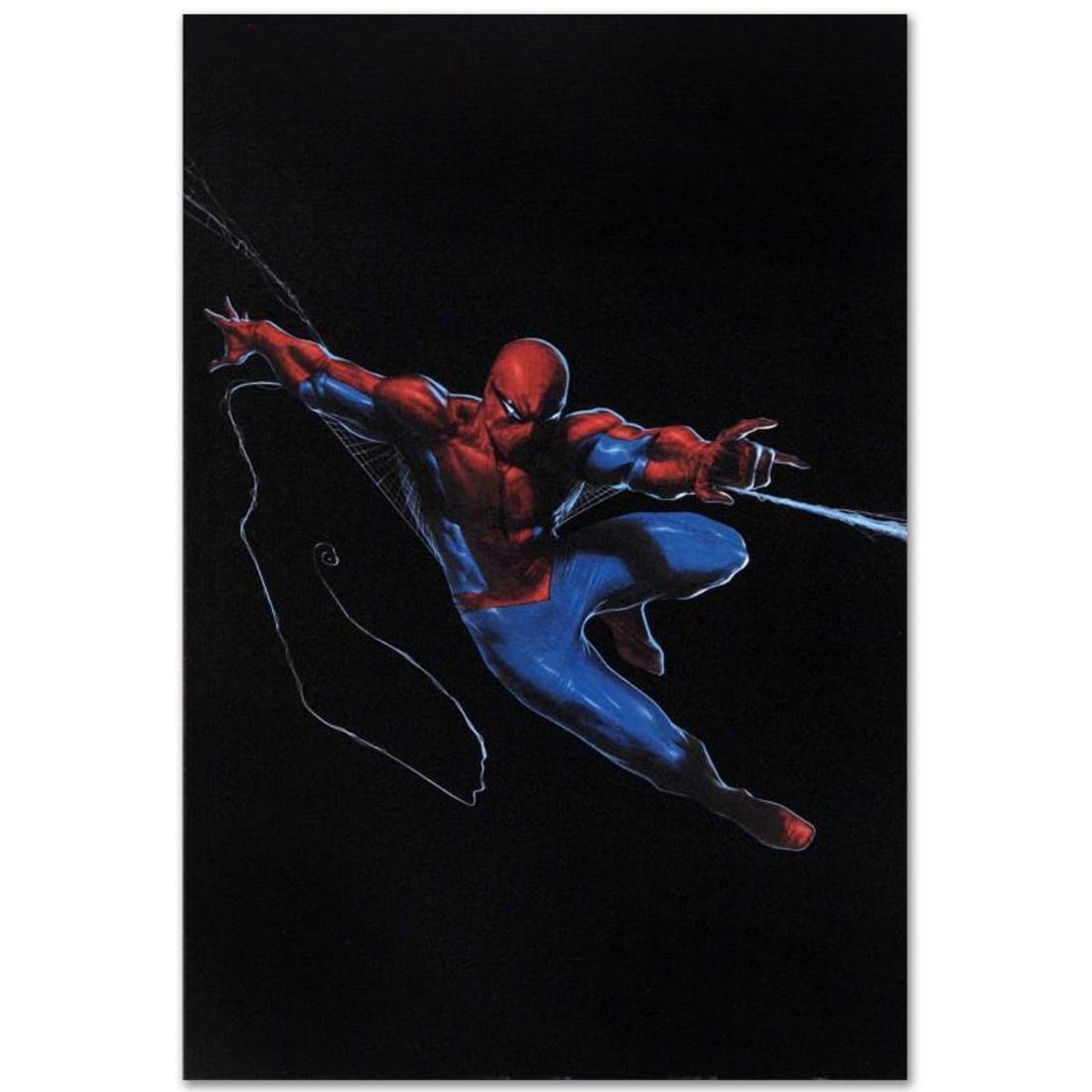 Marvel Comics "Secret War #1" Numbered Limited Edition Giclee on Canvas by Gabriele Dell'Otto with: A piece of comic book history, this limited edition, from original art by Gabriele Dell'Otto, depicts an Action packed Iron Man Scene. In 1998 Dell'Otto started collaborating with the European divisio