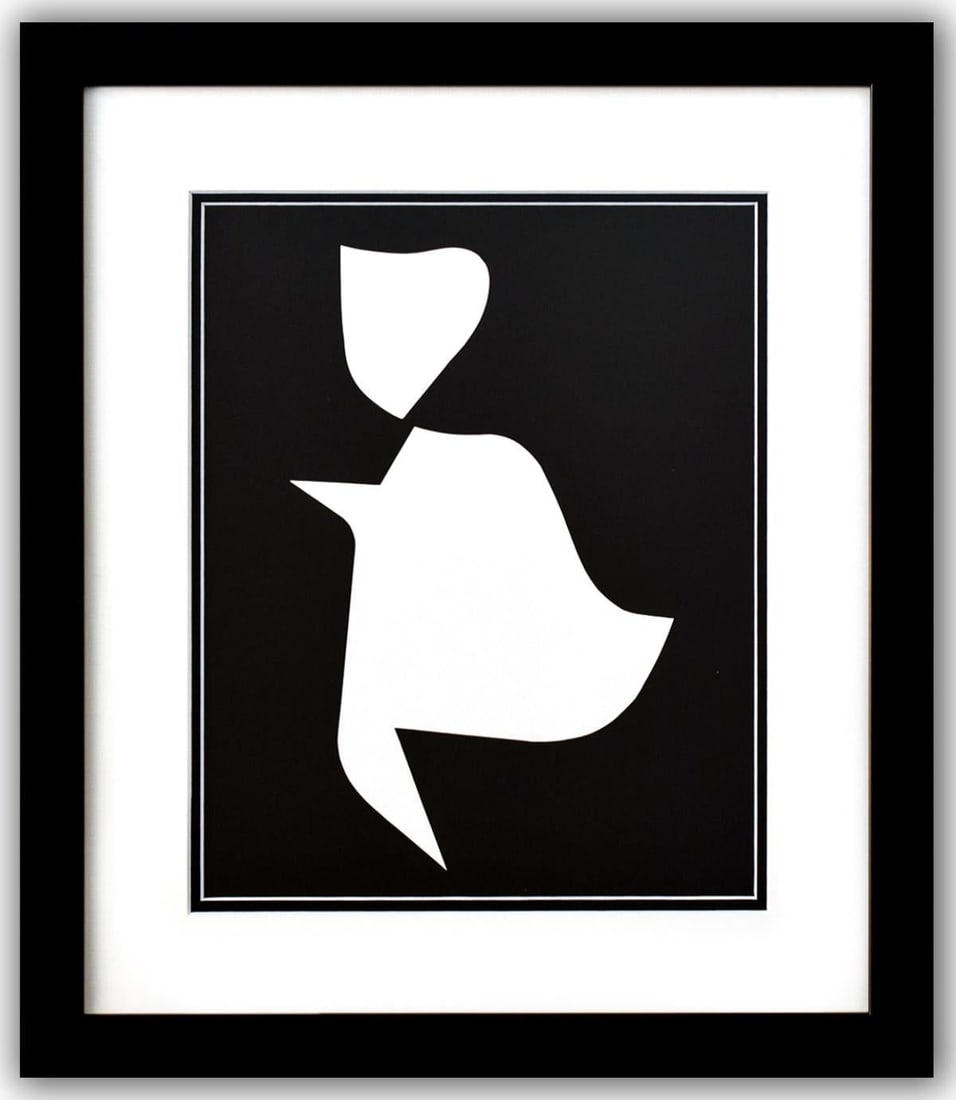 Victor Vasarely- Heliogravure Print "Untitled": Artist: Victor Vasarely. Medium: Heliogravure Print. Title: Untitled. Size: 14" x 11". Measures approx. 21" x 18" (framed). Additional: Custom Framed. Reference#: 21416.