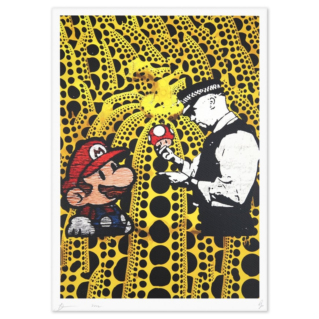 Death NYC- Fine art Print: Artist: Death NYC. Medium: Fine art Print. Size: 18" x 12". Signature: Hand signed and numbered. Certificate of Authenticity: Is included. Reference#: 49388.