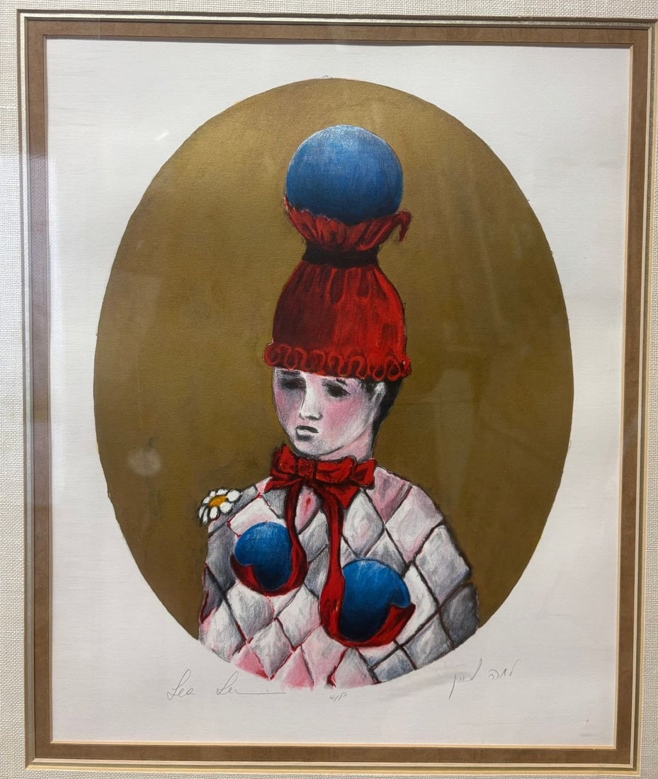 Levin- Lithograph on paper: Artist: Levin. Medium: Lithograph on paper. Size: 12" x 16". Signature: Hand signed and numbered. Reference#: 33402.