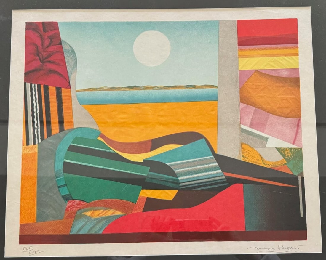 Max Papart- Lithograph on paper (1 of 1)
