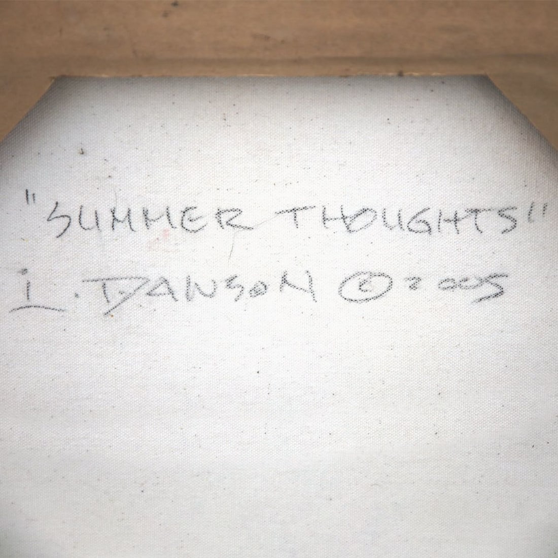 Dawson- "Summer Thoughts" - 3
