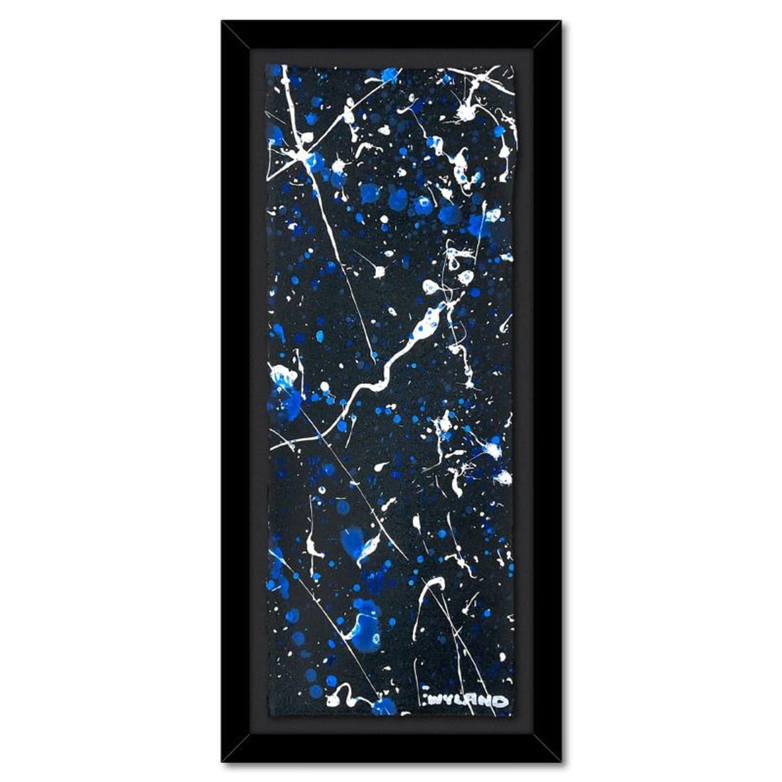 Wyland, Framed Original Painting (36" x 18"), Hand Signed with Letter of Authenticity.: This is an original painting on deckle edge paper by Wyland, hand signed by the artist. This piece comes custom framed. Includes Letter of Authenticity. Measures approx. 36" x 18, (frame), 30" x 12"