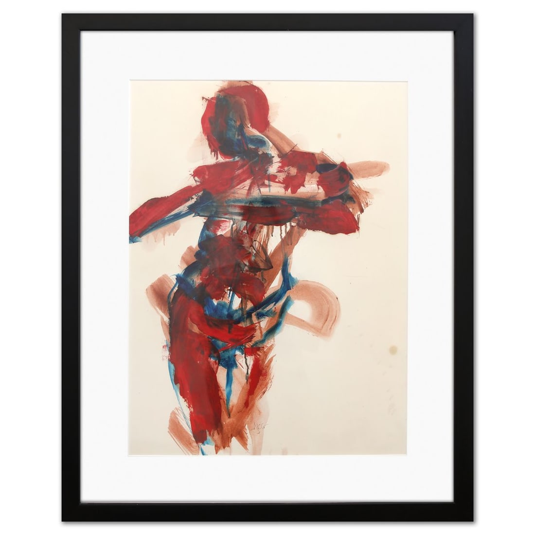 AnneKarin Glass- Watercolor "Backward Glance" (1 of 3)