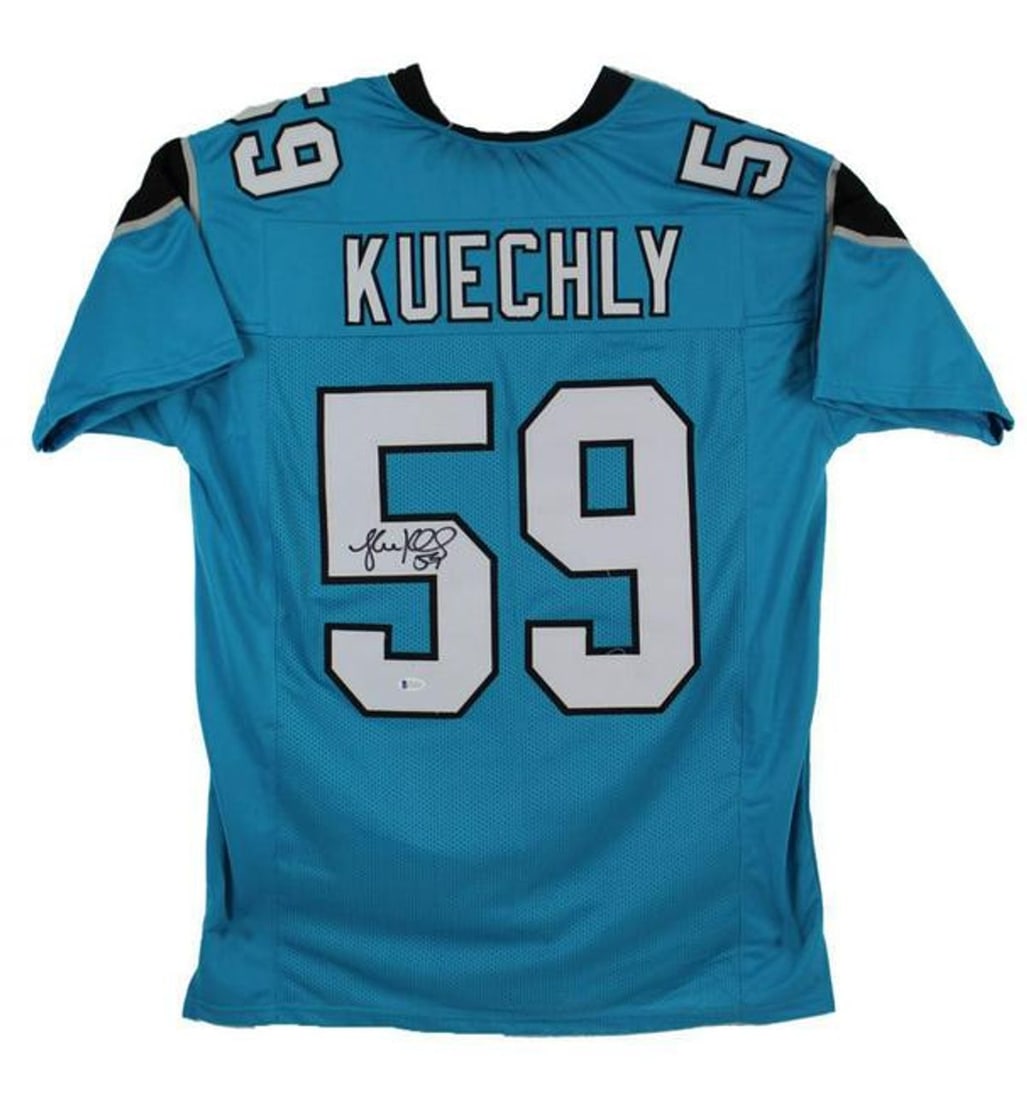 Luke Kuechly AUTOGRAPHED CERTFIED JERSEY: Luke Kuechly AUTOGRAPHED CERTFIED JERSEY Reference#: 81541.